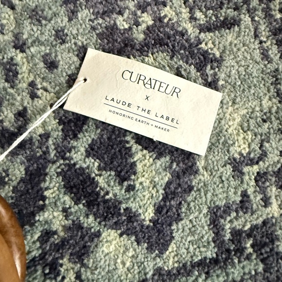 New With Tags Black and White Macrame Boho Curateur X Laude the Label Mini Bag - Picture 7 of 10